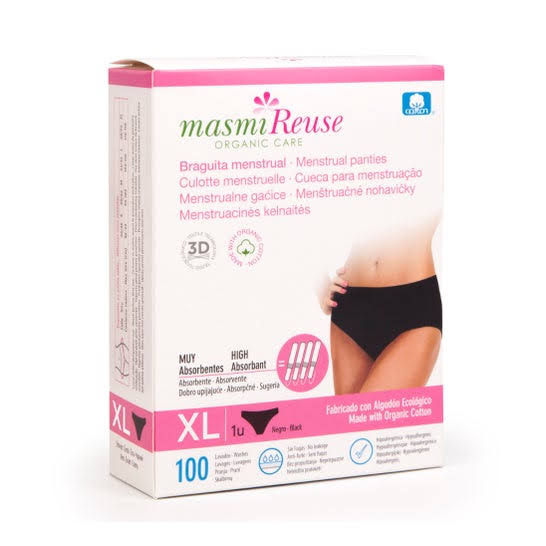 Masmi - Bragueta menstrual organic talla XL