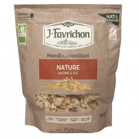 Favrichon - Crunchy classic SENSE GLUTEN 375 gr