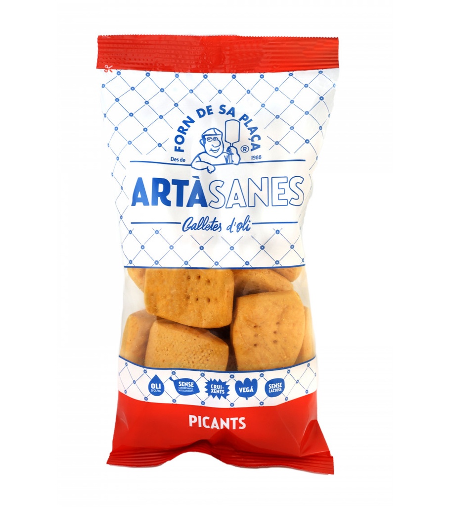 Artàsanes - Galletes d'oli Picants