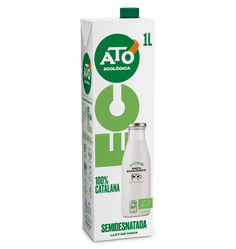 ATO - llet semi vaca 1l