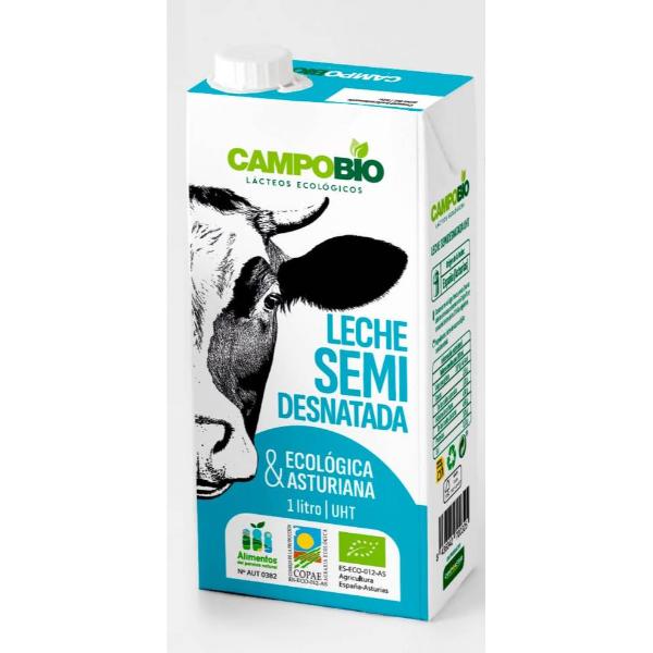 Campobio - Llet semi vaca 1 l