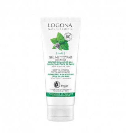 Logona - Gel exfoliant àcid salicílic 100 ml