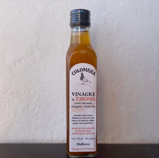 Vinagre taronja espècies 250 ml - Colomera