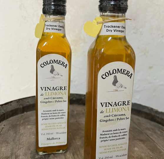Vinagre llimona espècies 250 ml - Colomera