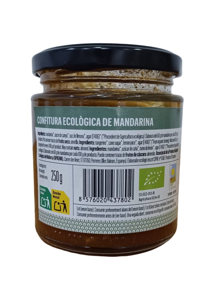 Casa Pagesa - Confitura Mandarina ECO