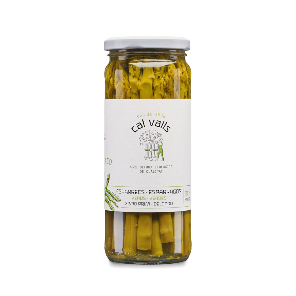 Cal Valls – Espàrrecs verds 420g