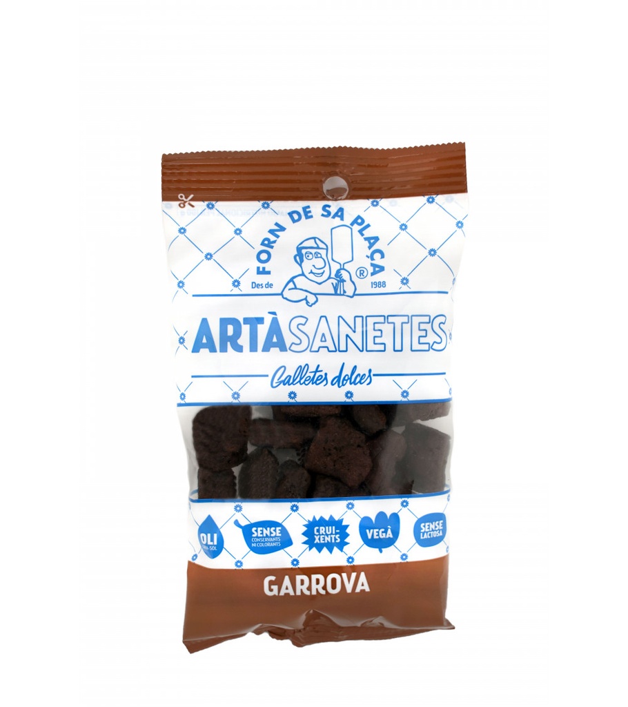 Galetes de garrova 90 g - Artàsanes