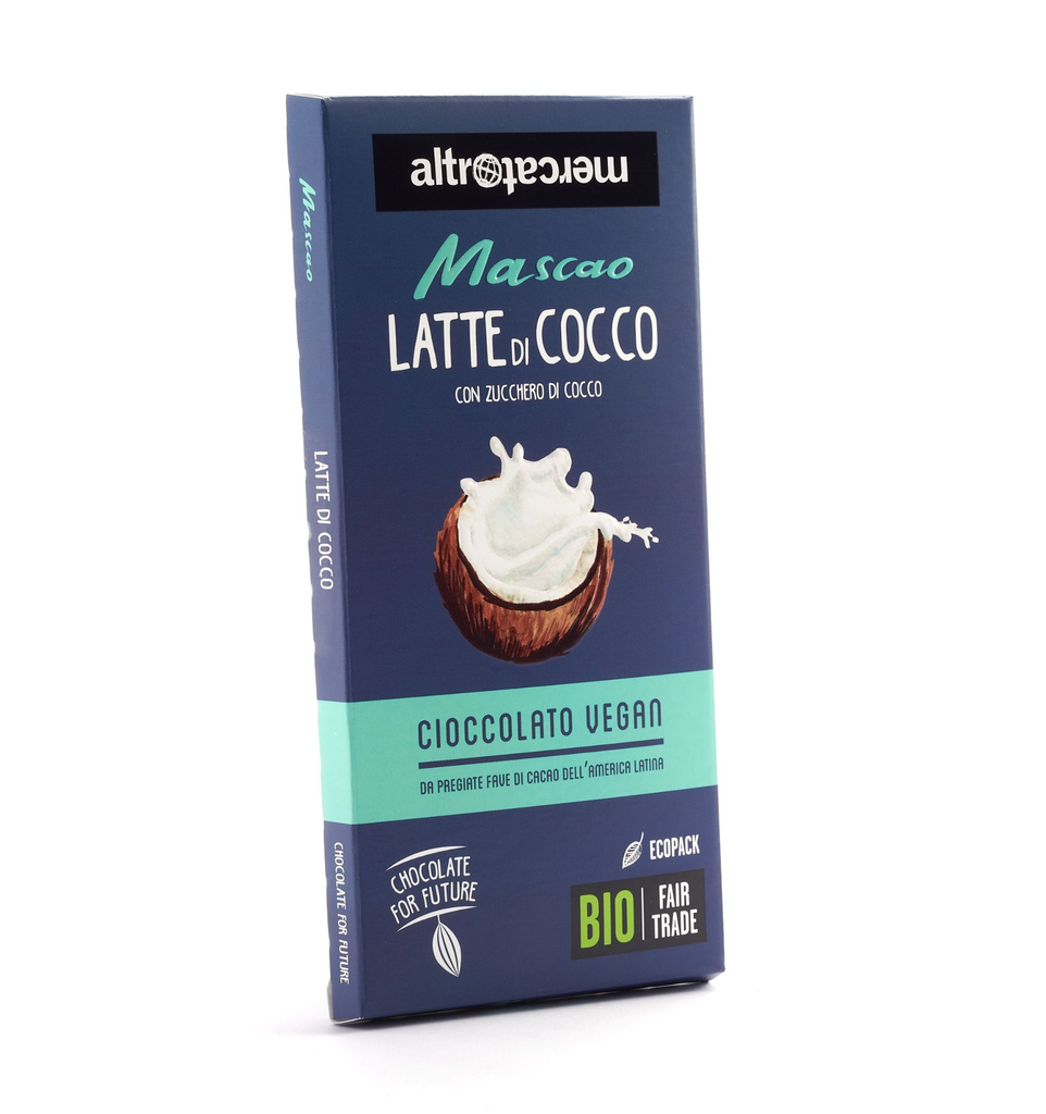 Xocolata VEGANA amb coco 80g