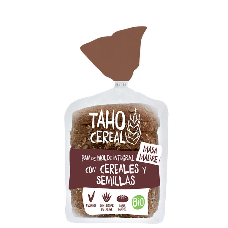 Pa de motlle integral amb cereals i llavors BIO Taho