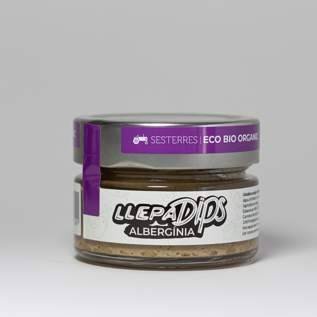 Llepadips albergínia 100g Ses terres