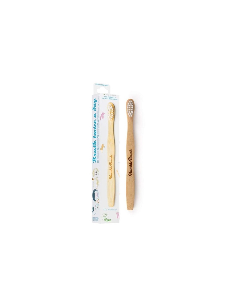 Raspall bambú nins blanc - Humble