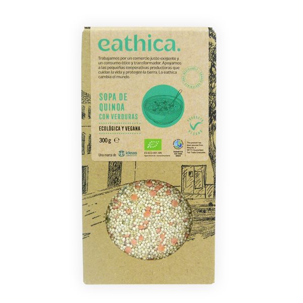 Sopa de Quinoa amb vegetals Bio 300 g