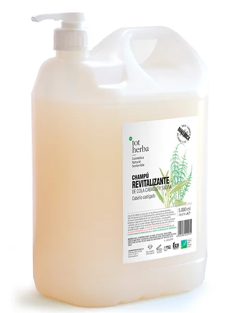 Xampú revitalitzant de cua de cavall i sàlvia 5 l - TH
