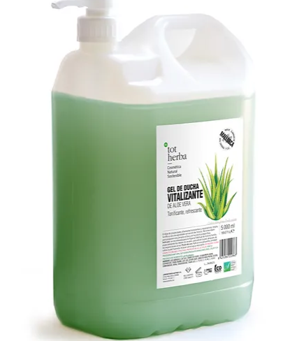 Gel dutxa vitalitzant aloe vera 5 l - TH