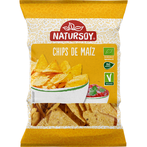 Natursoy - Xips de blat de moro 125 g