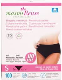 Masmi - Bragueta menstrual organic talla S