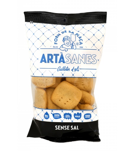 Artàsanes - Galetes d'oli sense sal