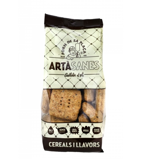 Galetes d'oli cereals i llavors - Artàsanes