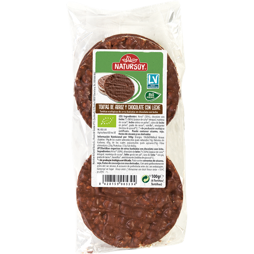 Natursoy - Tortes d'arròs i garrova