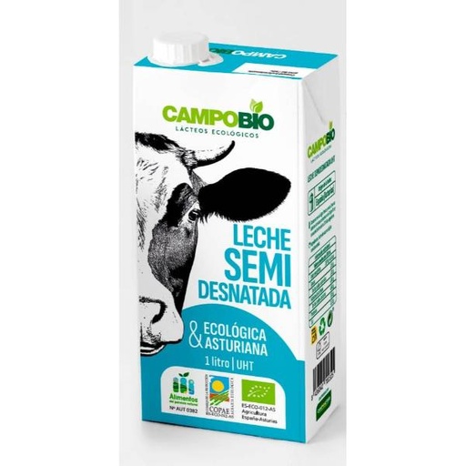 Campobio - Llet semi vaca 1 l