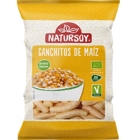Natursoy - Xips ganxets de blat de moro