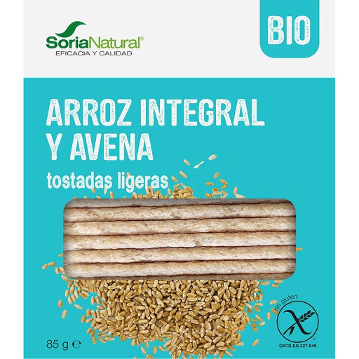 SoriaNatural- Torrades arròs integral i civada