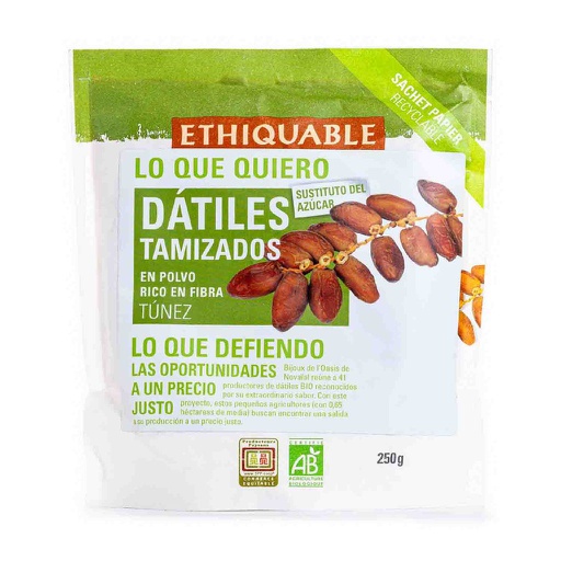 Dàtils tamisats en pols - Ethiquable