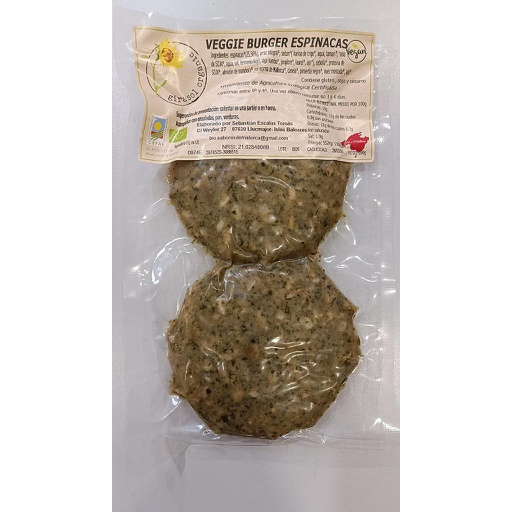 Burger Espinacs 2x100g Mallorquí