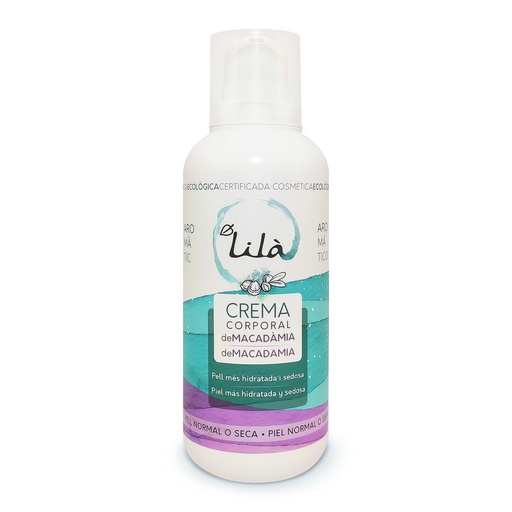 Lilà- Crema corporal macadàmia 400 ml