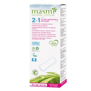 Masmi - 2 en 1 protegeslip maxiplus/compre. ultra 24 unitats